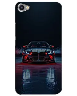 Чехол для Meizu U20 с картинкой «BMW на мокрой дороге»