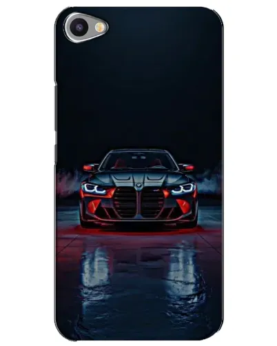 Чехол для Meizu U20 с картинкой «BMW на мокрой дороге»
