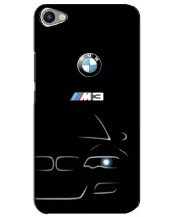 Чехол для Meizu U20 с картинкой «Минималистичный принт BMW M3»