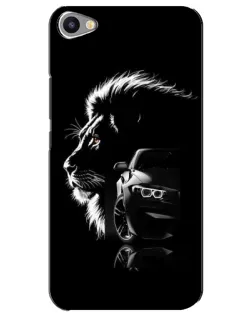 Чехол для Meizu U20 с картинкой «BMW и лев»