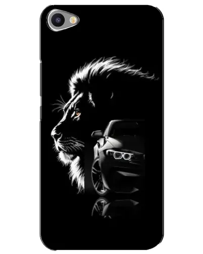 Чехол для Meizu U20 с картинкой «BMW и лев»