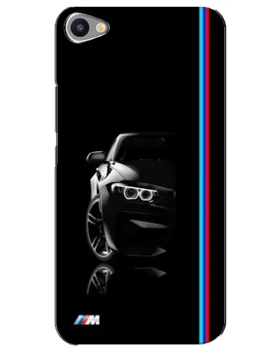Чехол для Meizu U20 с картинкой «Силуэт BMW в темноте»