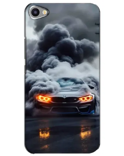 Чехол для Meizu U20 с картинкой «BMW в дыму»