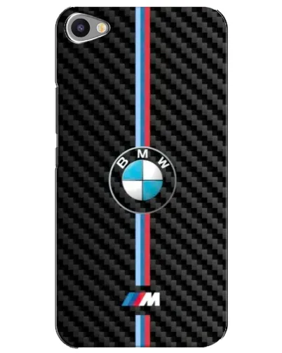Чехол для Meizu U20 с картинкой «Эмблема BMW и карбон»