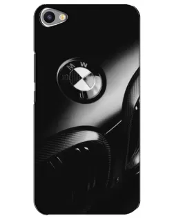 Чехол для Meizu U20 с картинкой «Эмблема BMW — макро»