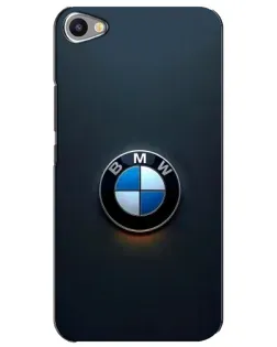 Чехол для Meizu U20 с картинкой «Логотип BMW — минимализм»