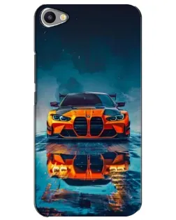 Чехол для Meizu U20 с картинкой «BMW — золотая эмблема»