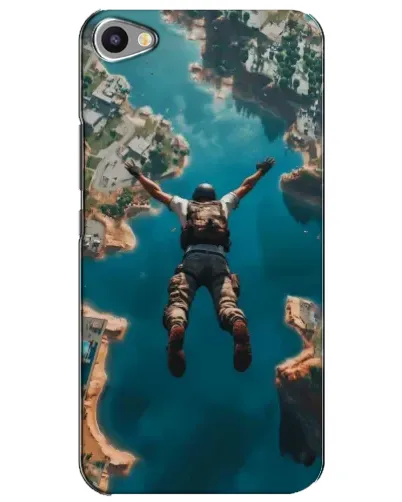 Чехол для Meizu U20 с картинкой «PUBG — свободное падение»