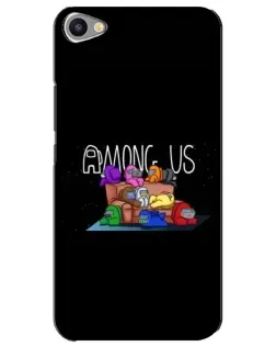 Чехол для Meizu U20 с картинкой «Логотип Among Us»