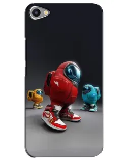 Чехол для Meizu U20 с картинкой «Among Us — 3D стиль»