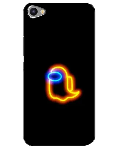 Чехол для Meizu U20 с картинкой «Among Us неоновое сияние»