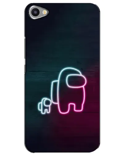 Чехол для Meizu U20 с картинкой «Among Us неон-арт»