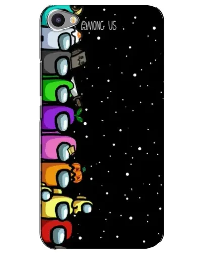 Чехол для Meizu U20 с картинкой «Команда Among Us»