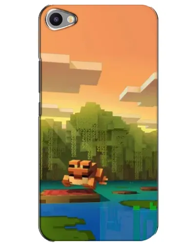 Чехол для Meizu U20 с картинкой «Майнкрафт закат солнца»