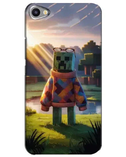 Чехол для Meizu U20 с картинкой «Крипер в свитере»