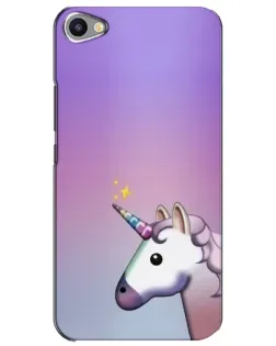 Чехол для Meizu U20 с картинкой «Единорог градиент»