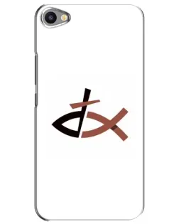 Чехол для Meizu U20 с картинкой «Рыба и крест»