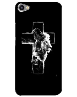 Чехол для Meizu U20 с картинкой «Сияющий крест Jesus»