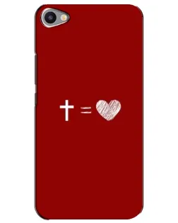 Чехол для Meizu U20 с картинкой «Уравнение любви»