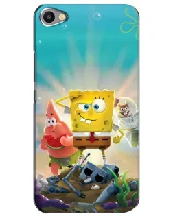 Чехол для Meizu U20 с картинкой «Спанч Боб победитель»