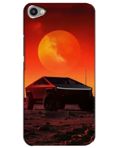 Чехол для Meizu U20 с картинкой «Cybertruck на Марсе»