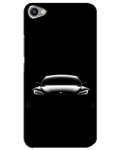 Чехол для Meizu U20 с картинкой «Фары Tesla Night»