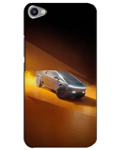 Чехол для Meizu U20 с картинкой «Cybertruck в пустыне»