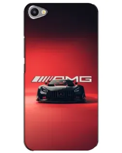 Чохол для Meizu U20 з картинкою «Mercedes AMG — червона лінія»