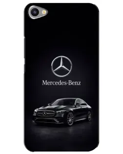Чохол для Meizu U20 з картинкою «Mercedes — решітка радіатора»