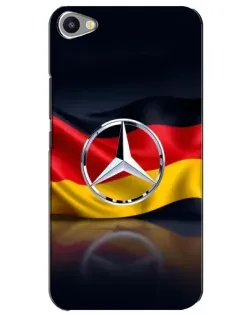 Чохол для Meizu U20 з картинкою «Mercedes — прапор Німеччини»