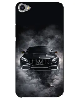 Чохол для Meizu U20 з картинкою «Mercedes у диму»