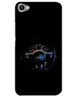 Чохол для Meizu U20 з картинкою «Салон Audi — кермо»