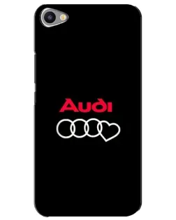 Чехол для Meizu U20 с картинкой «Логотип Audi Heart»