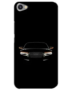 Чехол для Meizu U20 с картинкой «Audi — ночной контур»