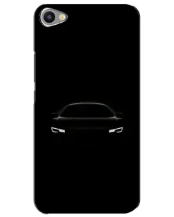 Чехол для Meizu U20 с картинкой «Взгляд Audi в темноте»