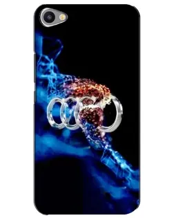 Чехол для Meizu U20 с картинкой «Энергия лого Audi»