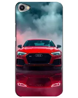 Чехол для Meizu U20 с картинкой «Audi RS — красный стиль»