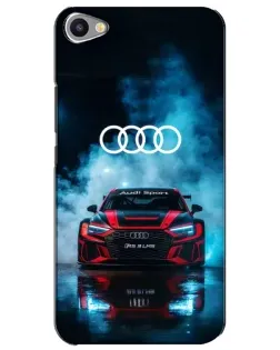 Чехол для Meizu U20 с картинкой «Audi Sport — неон»
