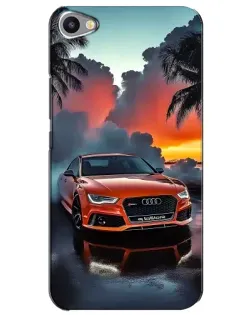 Чехол для Meizu U20 с картинкой «Audi — закат»