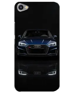 Чехол для Meizu U20 с картинкой «Audi — ночное отражение»