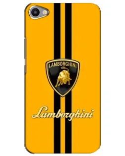 Чохол для Meizu U20 з картинкою «Lamborghini Stripe жовтий»