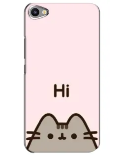 Чехол для Meizu U20 с картинкой «Пушин говорит Hi»