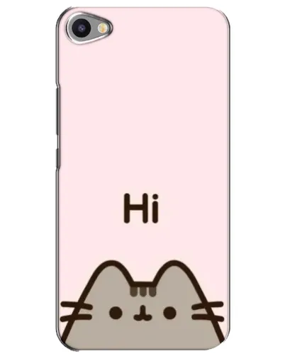 Чехол для Meizu U20 с картинкой «Пушин говорит Hi»