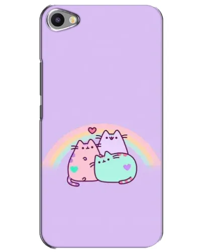 Чехол для Meizu U20 с картинкой «Радужные Пушины»