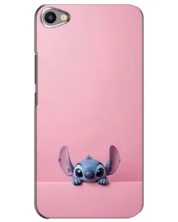 Чехол для Meizu U20 с картинкой «Stitch выглядывает»