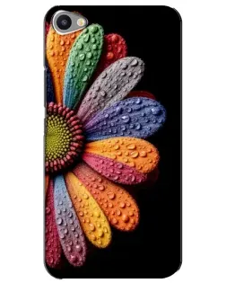 Чехол для Meizu U20 с картинкой «Радужный цветок»