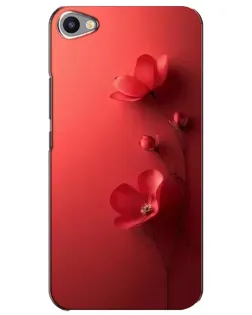 Чехол для Meizu U20 с картинкой «Маковые соцветия»