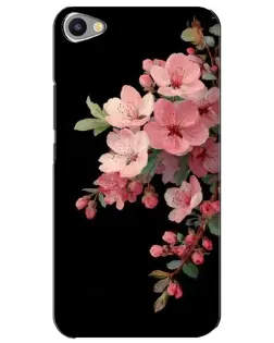 Чехол для Meizu U20 с картинкой «Розовая ветка сакуры»