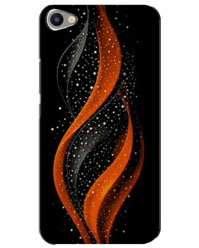 Чехол для Meizu U20 с картинкой «Огненная звездная волна»
