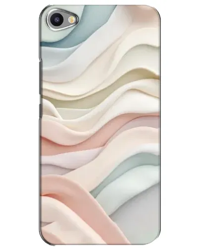 Чехол для Meizu U20 с картинкой «Пастельные нежные волны»